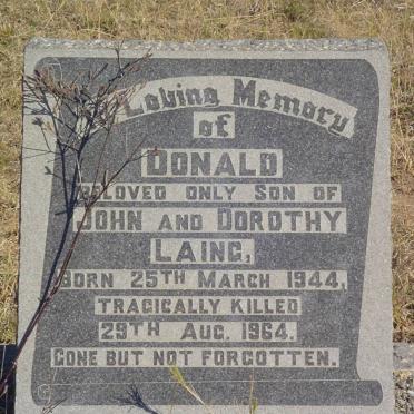 LAING Donald 1944-1964