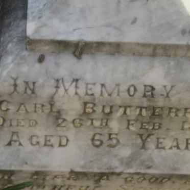 BUTTERFUS Carl -1890