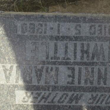 WHITTLE Cinnie Maria -1960