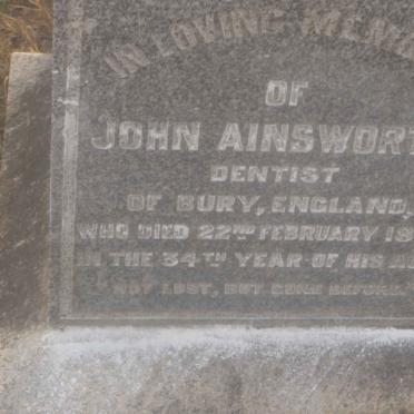 AINSWORTH John -1879