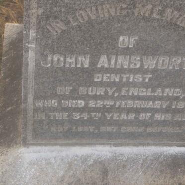 AINSWORTH John -1879