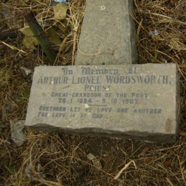 WORDSWORTH Arthur Lionel 1884-1967