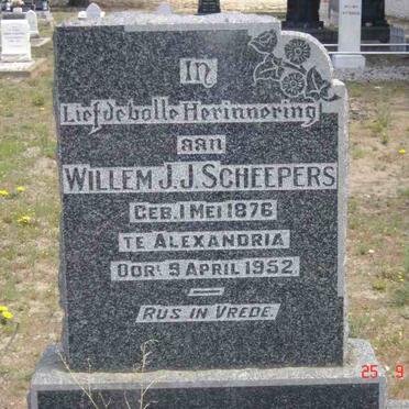 SCHEEPERS Willem J.J. 1876-1952