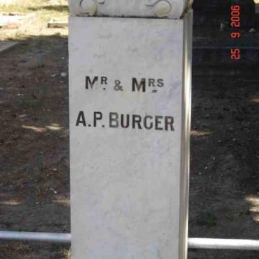 BURGER A.P.