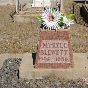 BLEWETT Myrtle 1904-1952