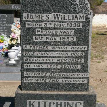 KITCHING James William 1896-1953