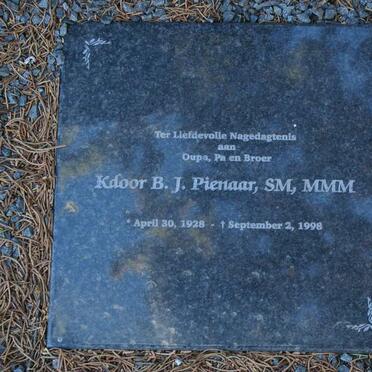PIENAAR B.J. 1928-1998