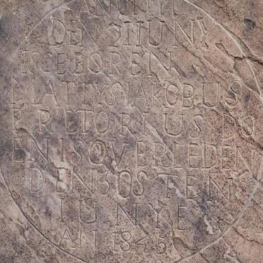 PRETORIUS Mattys Jakobus 1777-1845