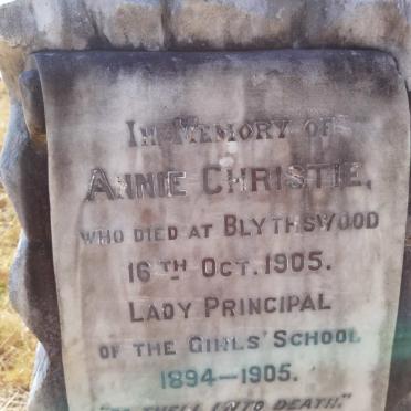 CHRISTIE Annie -1905