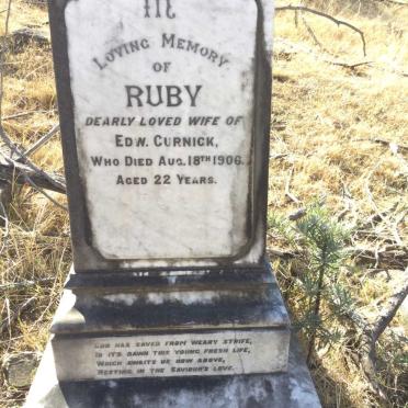 CURNICK Ruby -1906