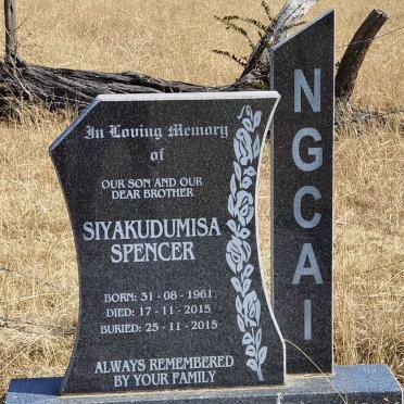 NGCAI Siyakudumisa Spencer 1961-2015
