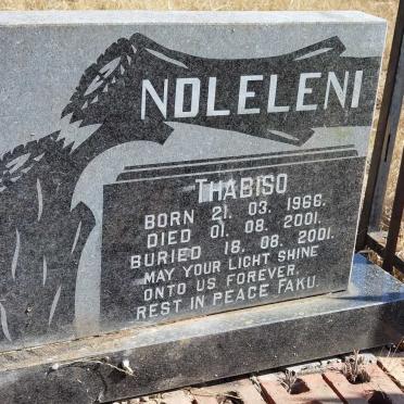 NDLELENI Thabiso 1966-2001