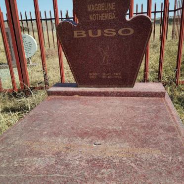 BUSO Magdeline Nothemba 1929-1993