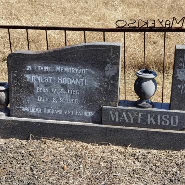 MAYEKISO Ernest Sobantu 1925-1980