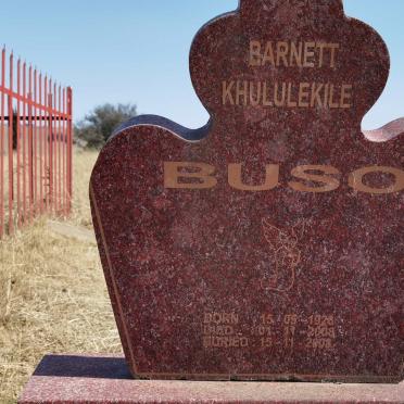 BUSO Barnett Khululekile 1926-2008