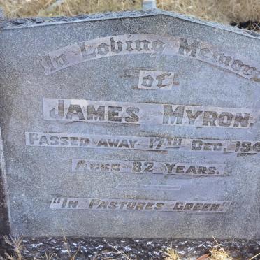 MYRON James -1941