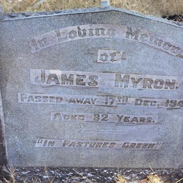 MYRON James -1941