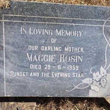 ROSIN Maggie -1959
