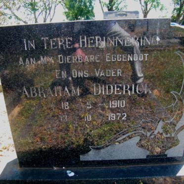 NEL Abraham Diderick 1910-1972