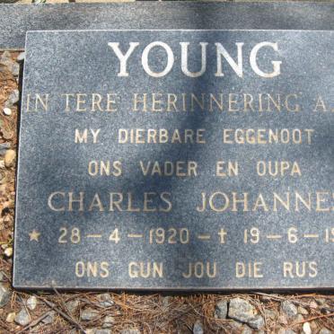 YOUNG Charles Johannes 1920-1994