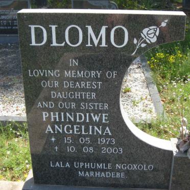 DLOMO Phindiwe Angelina 1973-2003