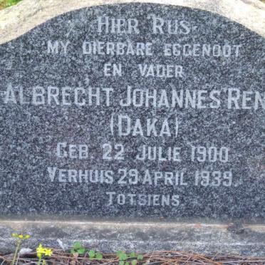 RENS Albrecht Johannes 1900-1939