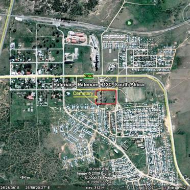 1. Google Earth on Paterson Cemetery