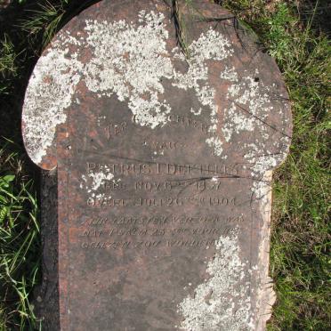 DEETLEFS Petrus I. 1837-1904