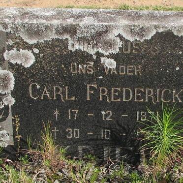 KRIEL Carl Frederick 1871-19??