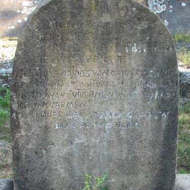 RENSBURG J.H., van 1854-1856
