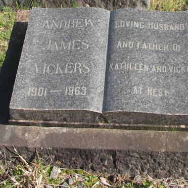 VICKERS Andrew James 1901-1963