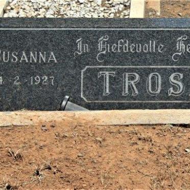 TROSKIE Anthonie Johannes 1913-1993 &amp; Gezina Susanna MAREE 1927-