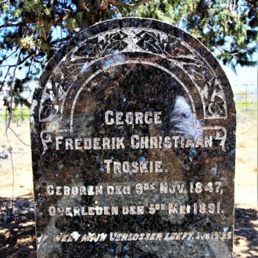 TROSKIE George Frederik Christiaan 1847-1891