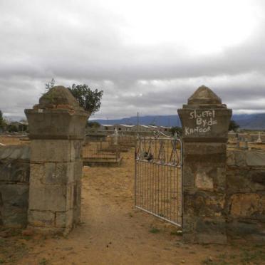 1. Entrance to the cemetery