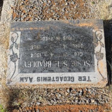 BRADLEY Susie S.L. 1884-1966