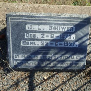 BOUWER J.L. 1873-1937