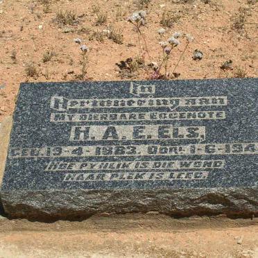 ELS H.A.E. 1883-1943