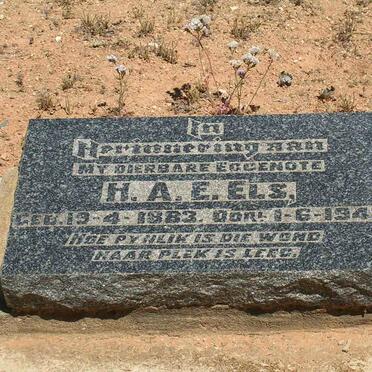 ELS H.A.E. 1883-1943