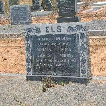 ELS Nicolaas Jacobus 1882-1961 &amp; Helena Catherina 1882-