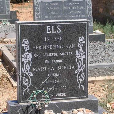 ELS Martha Sophia 1929-2000