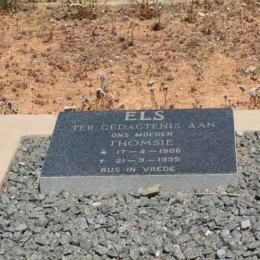 ELS Thomsie 1906-1995