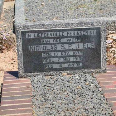 ELS Nicholas S.P.J. 1872-1918