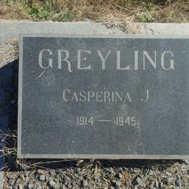 GREYLING Casperina J. 1914-1945