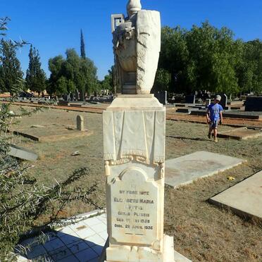 LOTTER Elizabeth Maria nee DU PLESSIS 1838-1936