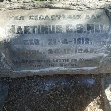 NEL Martinus C.S. 1912-1949