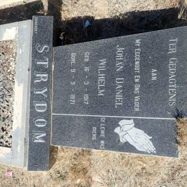 STRYDOM Johan Daniel Wilhelm 1917-1971