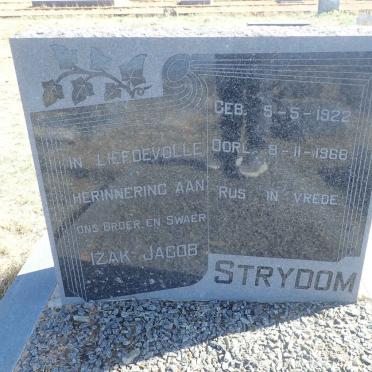 STRYDOM Izak Jacob 1922-1968