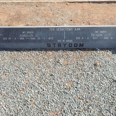 STRYDOM Renier J.P. 1873-1954 :: STRYDOM Adriaan J. 1906-1972