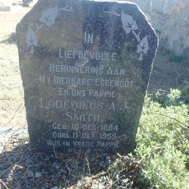 SMITH Lodewikus A.J. 1884-1955