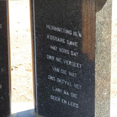 SNYMAN Flippie 1933- &amp; Hannah 1934-1988